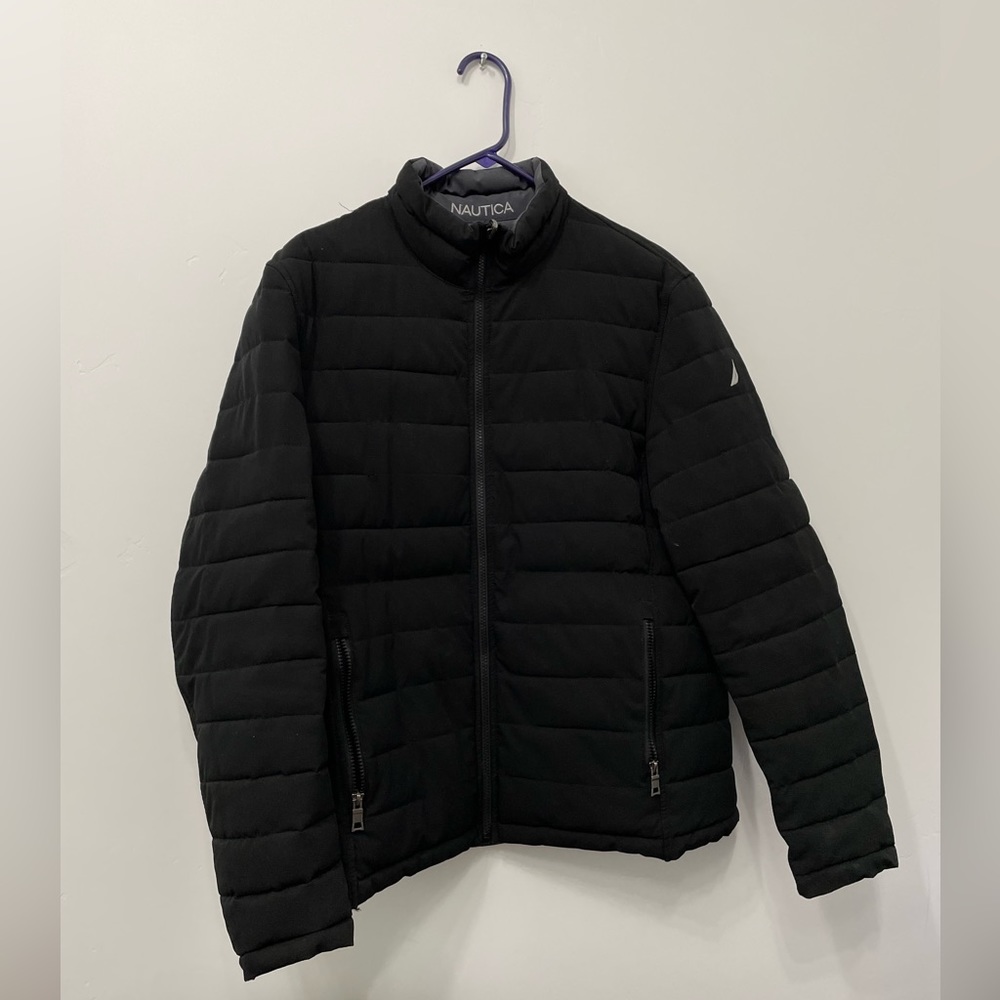 Black Puffer Nautica jacket